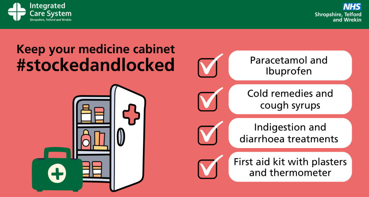 Keep Your Medicine Cabinet #Stockedandlocked This Winter Say Health Experts